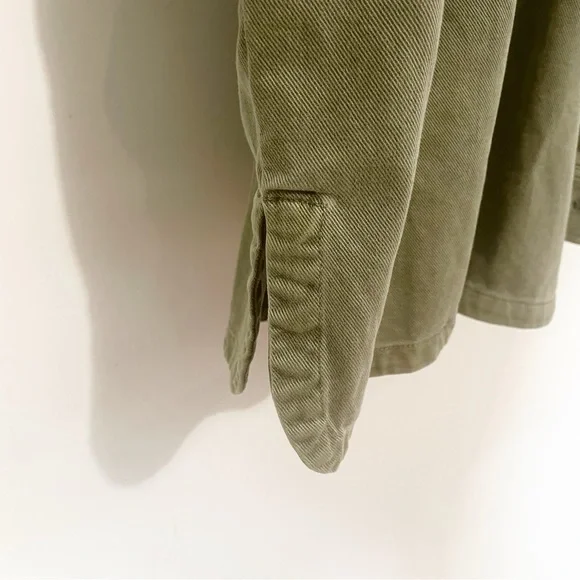 GAP Olive Green Shirt Jacket L - Picture 3 of 7